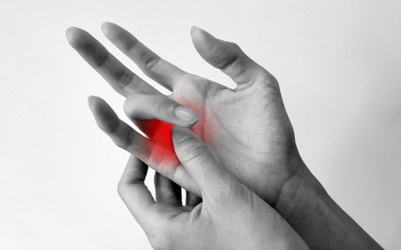 Painful hand